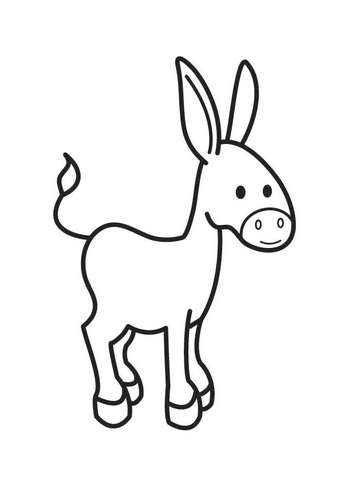 Dibujo De Burro