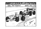 dibujo-para-colorear Formula 1