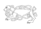 Dibujos para colorear Perro celta
