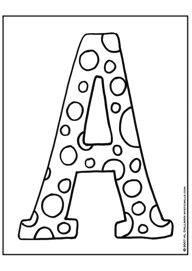 abc Dibujo para colorear abc