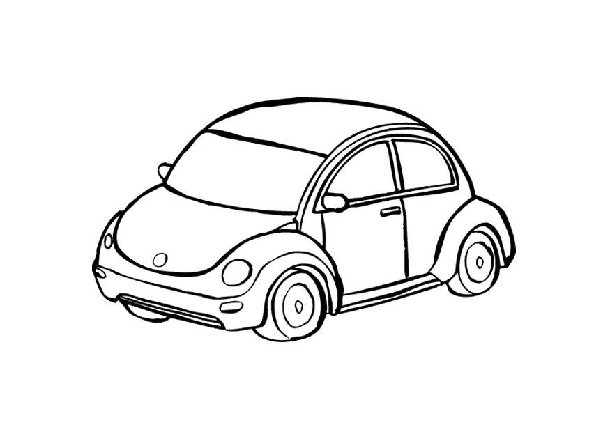 automA³vil Dibujo para colorear automA³vil