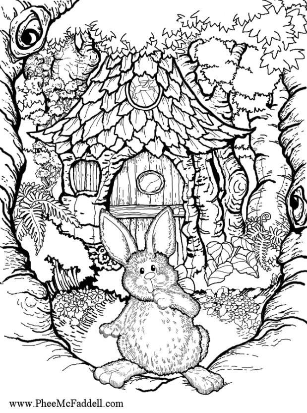 conejo de pascua Dibujo para colorear conejo de pascua