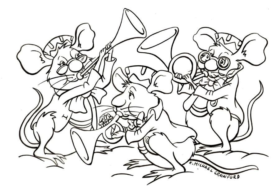 orquesta Dibujo para colorear orquesta