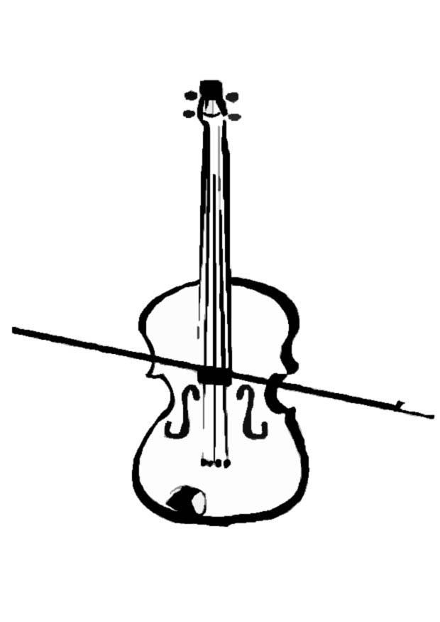 violAn Dibujo para colorear violAn