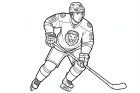 dibujo-para-colorear hockey sobre hielo