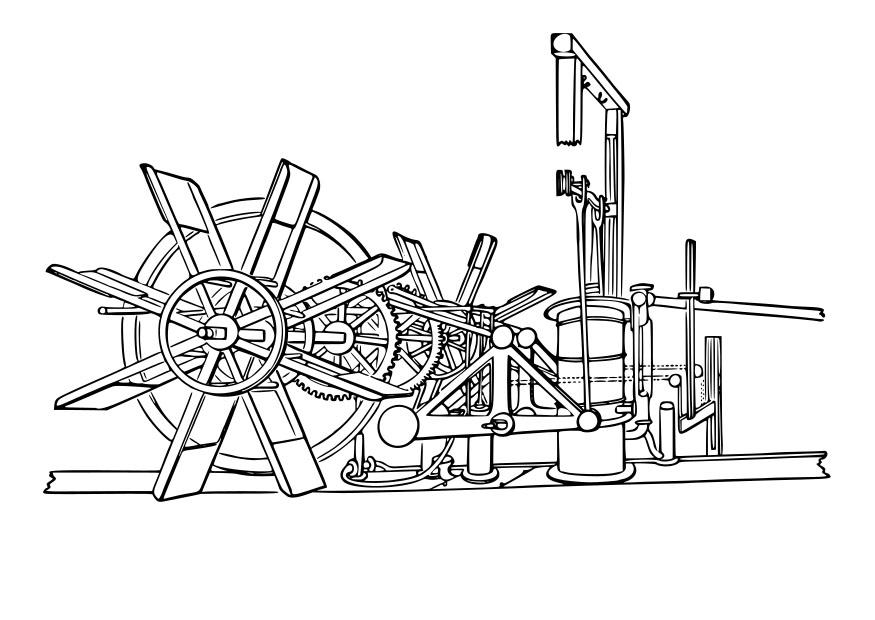 Doblez Ventana mundial agradable Dibujo para colorear máquina de barco de vapor - Dibujos Para Imprimir  Gratis - Img 29607