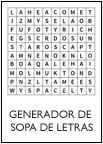 generador de sopas de letras